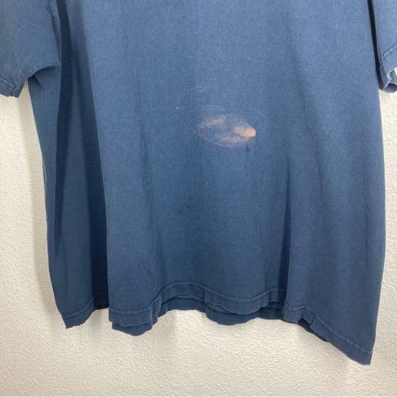 Y2K santa Cruz Tee Shirt Short Sleeves Blue XXL Cotton Distressed Skate - Picture 7 of 14